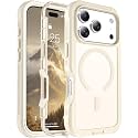jaroco Magnetic for iPhone 18 Pro Case/iPhone 17 Pro Case Antique White