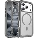 jaroco Magnetic for iPhone 18 Pro Case/iPhone 17 Pro Case Gray