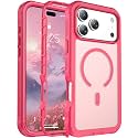 jaroco Magnetic for iPhone 18 Pro Max Case/iPhone 17 Pro Max Case Rose