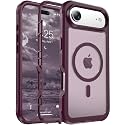 jaroco Magnetic for iPhone Air Case Heavy Duty Protection Wine Red
