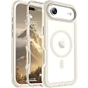 jaroco Magnetic for iPhone Air Case Heavy Duty Protection Antique White