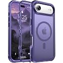 jaroco Magnetic for iPhone Air Case Heavy Duty Protection Dark Purple