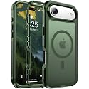 jaroco Magnetic for iPhone Air Case Heavy Duty Protection Army Green