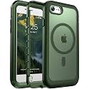 jaroco Magnetic for iPhone SE Case 3rd/2rd,iPhone 8/7 Case 4.7''-Army Green