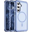 jaroco Magnetic for Samsung Galaxy S25 case 6.2"-Blue Purple