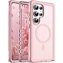 jaroco Magnetic for Samsung Galaxy S25 Ultra case 6.9"-Light Pink