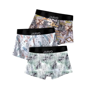 JARVO Mens Extra Thin Elastic Underwear Long
