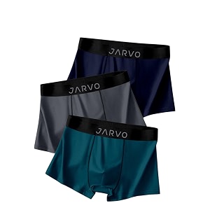 JARVO Mens Nylon Fabric Printed Underwear -