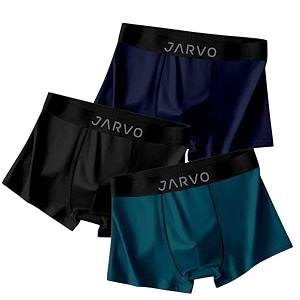 JARVO Mens Nylon Fabric Printed Underwear -