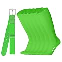 JASGOOD Baseball Softball Socks and Belt Combo Set 3 for Youth Adult Soccer Football Socks