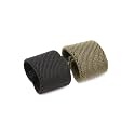 JASGOOD Nylon Canvas Web Belt Elastic Loop Keeper for 1.5inch Wide Belt