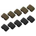 JASGOOD Nylon Canvas Web Belt Elastic Loop Keeper for 1.5inch Wide Belt