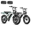Jasion RetroVolt Pro Electric Bike,52v 20Ah,90-Mile Range,38MPH,Fat Tire