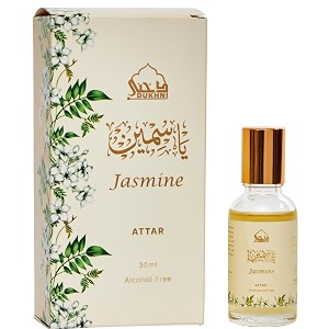 dukhni jasmine attar oil  30ml floral attar perfume oil  islamic gifts