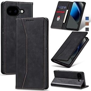 jasonyu flip wallet case for google pixel 10ablack