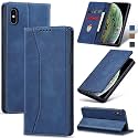 Jasonyu Flip Wallet Case for iPhone XXSLeather