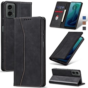jasonyu flip wallet case for moto g 5g 2024black