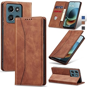 jasonyu flip wallet case for moto g playg 5g 2026brown