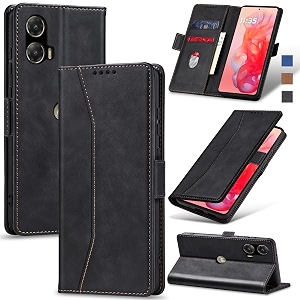 jasonyu flip wallet case for moto g stylus 5g 2024black