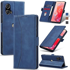 jasonyu flip wallet case for moto g stylus 5g 2024blue