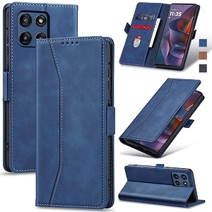 jasonyu flip wallet case for moto g stylus 5g 2025blue