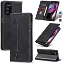 Jasonyu Flip Wallet Case for Moto G 5G (2022),Black