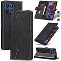 Jasonyu Flip Wallet Case for Moto G Stylus 5G (2025),Black