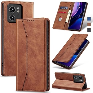 Jasonyu Flip Wallet Case for Motorola Edge