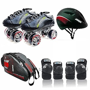 jaspo hyper-x intact shoe skate comboshoe skate knee guard elbow guard helmet bag