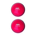 Jaspo Incredi Ball Soft T-20 Training for Indoor/Outdoor Cricket (Pink (Pack of 2)) Cricket Synthetic Ball