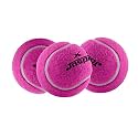 jaspo Natural Rubber Synthetic Cricket Tennis Ball Green Light Weight (Pack of 3)