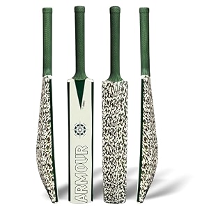 jaspo plastic tennis cricket full size bat 34 x 45 inch for all age group with soft cricket ball armour