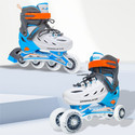 Jaspo Sparkle 2.0 Convertible inline/quad Skates adjustable, durable aluminum chassis, In-line Kids Size  10C UK - 12C UK