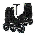 Jaspo Vitesse-110 Inline Shoe Skates 3 Wheels Inline 110mm Roller Skates In-line Adults Size  4.5 UK - 5.5 UK