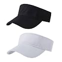 Jastore Kids Girls Boys Packable Hat Sun Visor Hats Cotton Sports Summer Golf Visor Hat