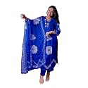 Jatsy Women Pure Cotton Kurta Pant Dupatta