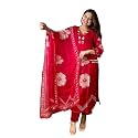 Jatsy Women Pure Cotton Kurta Pant Dupatta