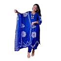 Jatsy Women Pure Cotton Kurta Pant Dupatta