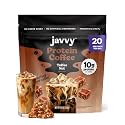 Javvy Protein Coffee for Cold Brew &amp; Iced Coffee, Toffee Nut