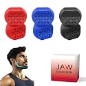 Jaw Exerciser, Jaw Exerciser for Men & Women, 3 Resistance Levels (6 pcs), Jaw Trainer Strengthener, Beginner, Intermediate and Advanced Users