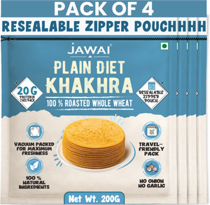 JAWAI Roasted Plain Diet Khakhra Indian