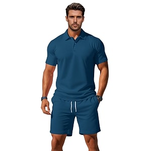 Jawdrobe Co-ord Set for Men - Polo