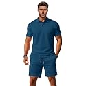 Jawdrobe Co-ord Set for Men Polo