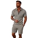 Jawdrobe Mens Polo T-Shirt and Shorts Co-Ord