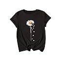 Jawdrobe Women39s Graphic Printed T-Shirt Soft Cotton