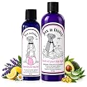 Jax N Daisy Dog Shampoo 16 Oz & Dog Itching Skin Relief Lotion 8 Oz | Natural Lemon & Lavender Ingredients | Gentle Puppy Shampoo for Dogs | Effective Lotion for Dogs & Elimination of Odor