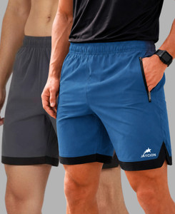 jaxcion Printed Men Blue Dark Grey Cycling