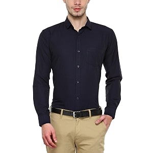 Jay u Mens Checkered Slim Fit