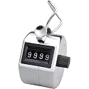 Jay Bhagwati Tools & Machinery Stainless Steel Tally Counter 4 Digits Hand Tally Counter Counts Tally up to 9999 in increments of one