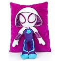 Jay Franco Spidey &amp; His Amazing Friends Gwen Ghost Spider 3D Snuggle Pillow - Super Soft Plush Pillow - Measures 15 Inches